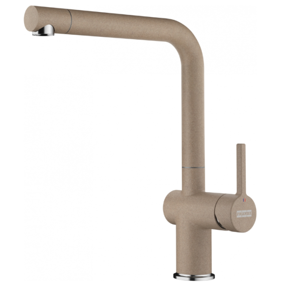 Franke Active L Rubinetto da Cucina Oyster Beige con Bocca Girevole 115.0653.378