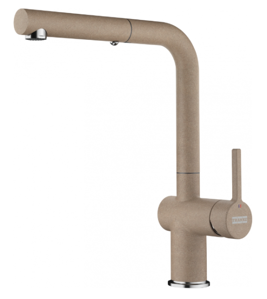 Franke Active L Rubinetto da Cucina Oyster Beige con Doccetta Estraibile 115.0653.389