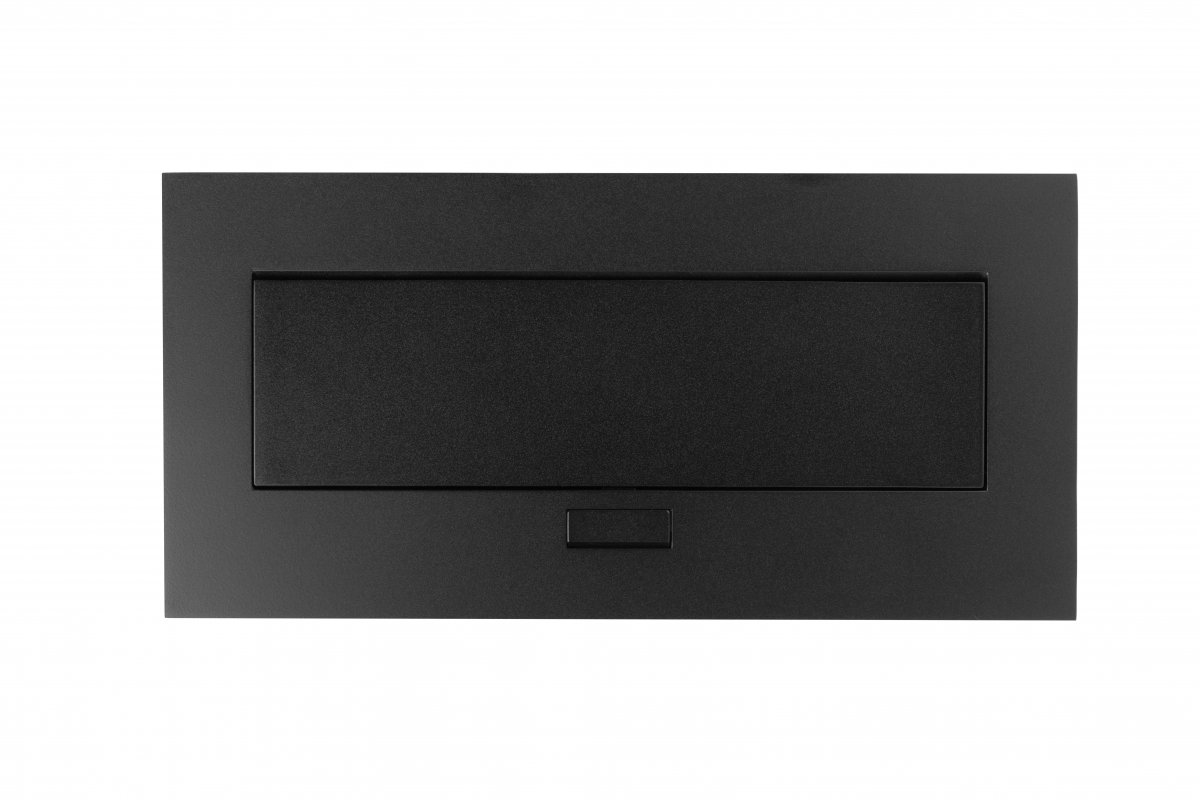 Presa per mobili 2x presa schuko, USB A+C, senza cavo, nero - Productafbeelding 3