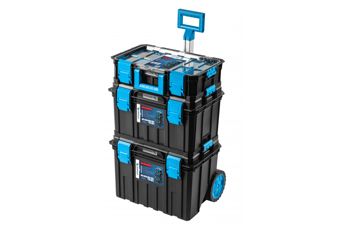Set di casse degli attrezzi Hoegert 4 in 1 - Productafbeelding