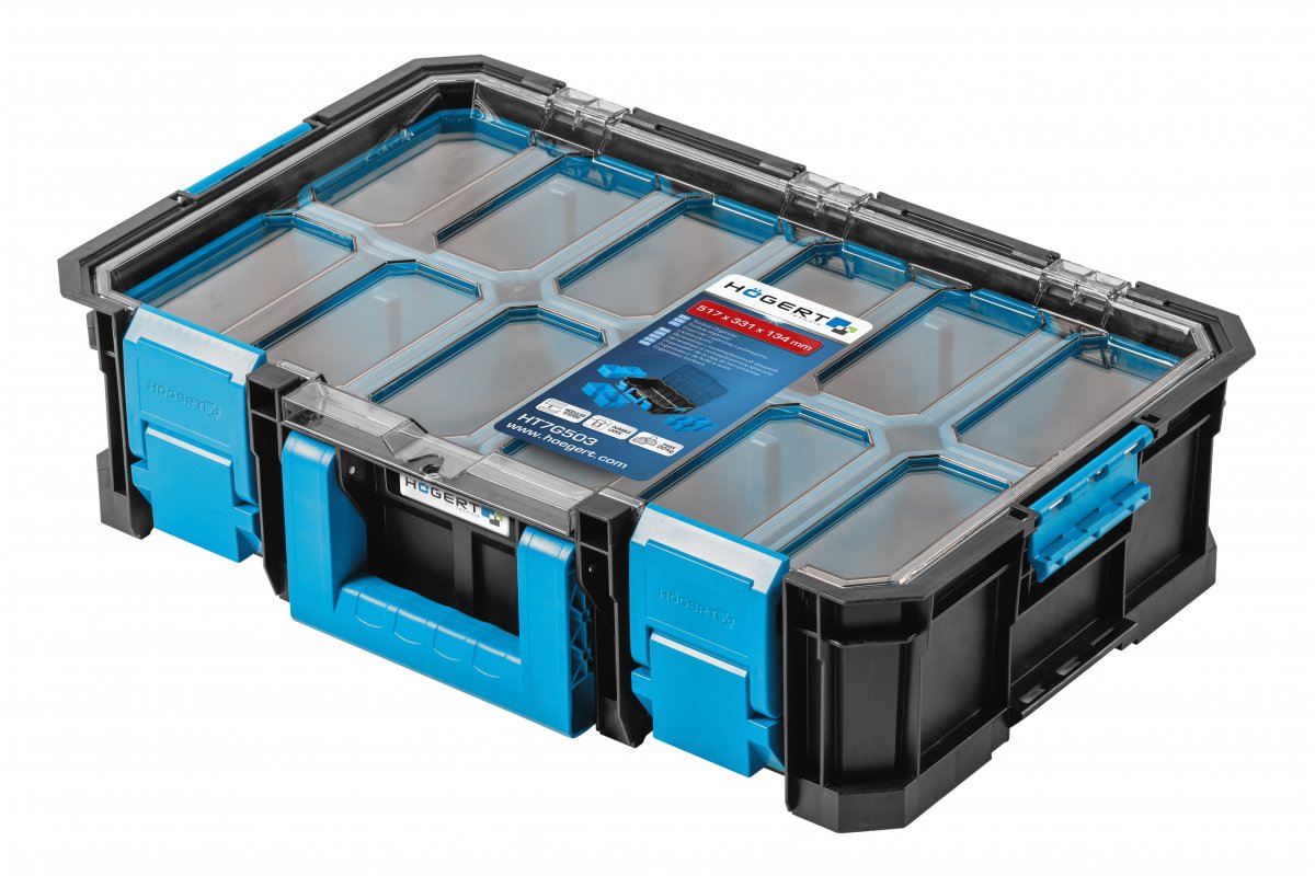 Set di casse degli attrezzi Hoegert 4 in 1 - Productafbeelding 4