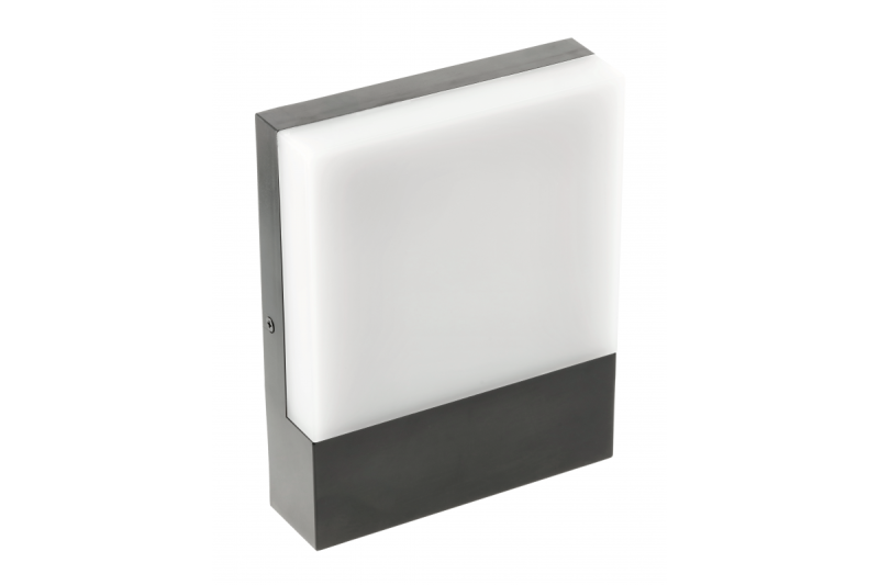 Lampada SARO LED 9W, 900lm, IP54, AC220-240V, 50/60Hz,4000K, nero