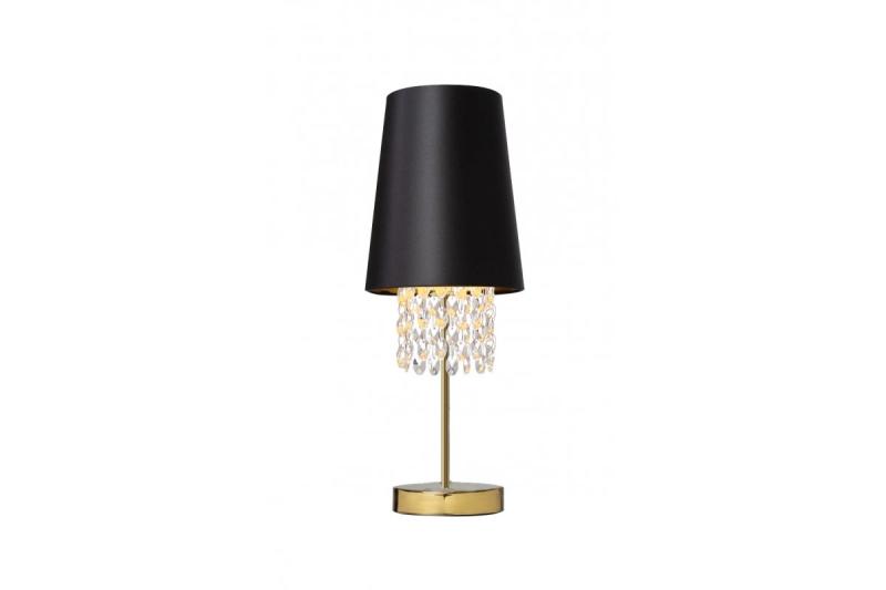 Lampada da tavolo NESTO 3, 6090, AC220-240V, 50/60Hz, 1*E27, max.40W, media. 20 cm, nero/oro