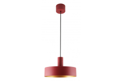 Lampada da soffitto SELVIA II, 5518, max. 250V, 50/60Hz, 1*E27, max.40 W, IP20, media 30 cm, rosso
