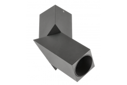 Lampada da soffitto VIRGO, max. 250V, 50/60Hz, 57x57x152mm, IP20, max. 20W, Quadrata, Nero