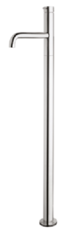 Waterevolution Flow rubinetto da terra per vasca in rame T134CPE