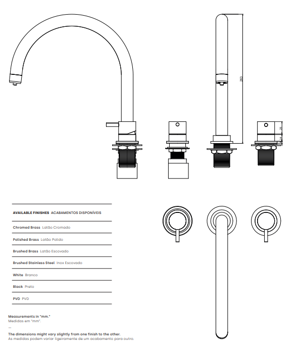 Waterevolution Flow miscelatore da cucina a 3 fori con bocca girevole e collegamento per acqua filtrata cromato T152U01