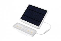 Lampada solare con rilevatore di movimento e crepuscolo DAVOS, LED, 1000lm, 4000K, 2000mAh, IP54, bianco