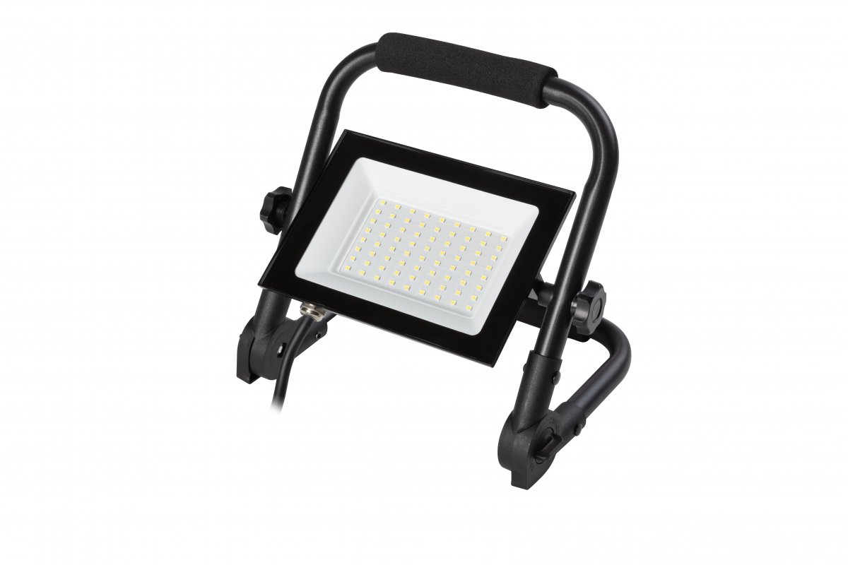 NELI Faretto Portatile, LED, 50W, 4500lm, 6400K, AC220-240V, IP65, cavo 1,5m - Productafbeelding 2
