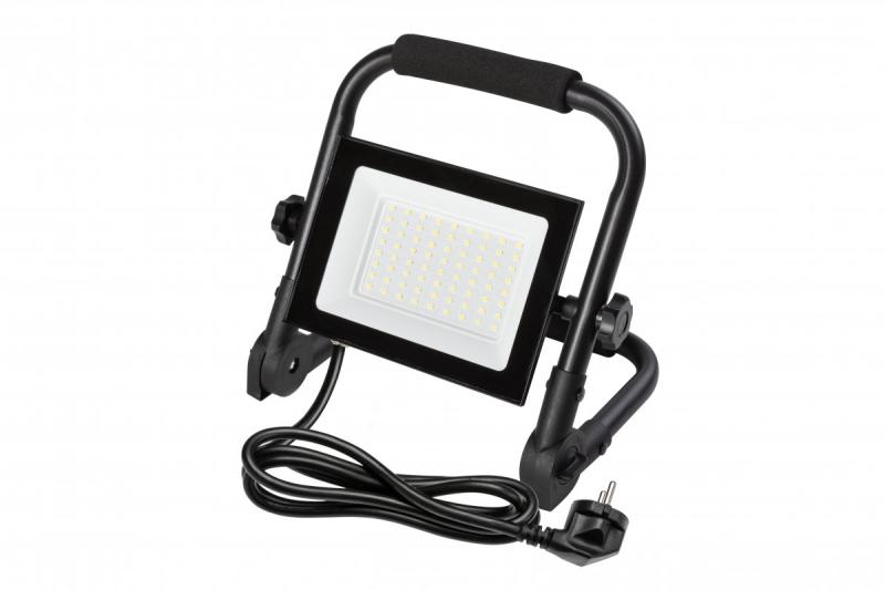 NELI Faretto Portatile, LED, 50W, 4500lm, 6400K, AC220-240V, IP65, cavo 1,5m