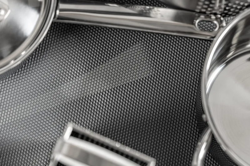 Decor Cutle Cucina Tappetino Antiscivolo 480x5000mm Nero 1208969953