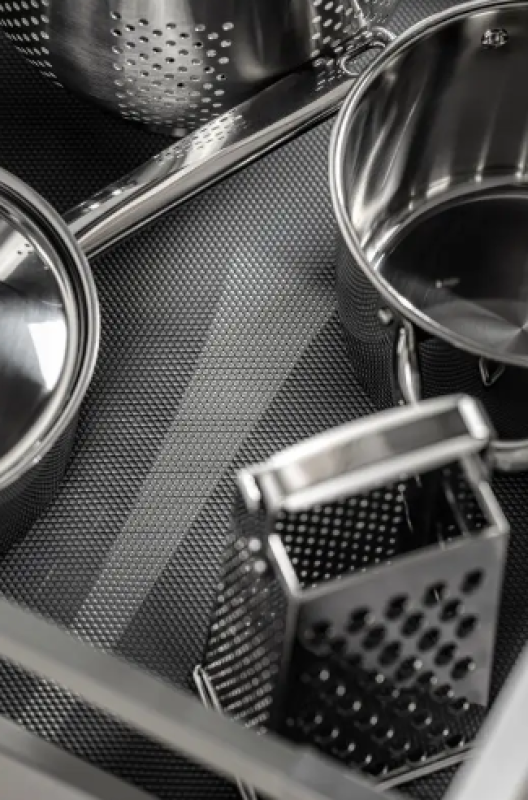 Decor Cutle Cucina Tappetino Antiscivolo 480x5000mm Nero 1208969953