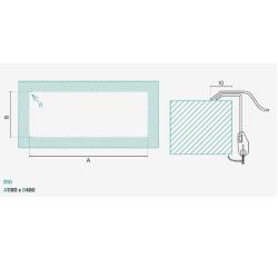 Cucina Centurio 120 Inox doppio lavello da appoggio 120x50cm con scolapiatti 1208970029