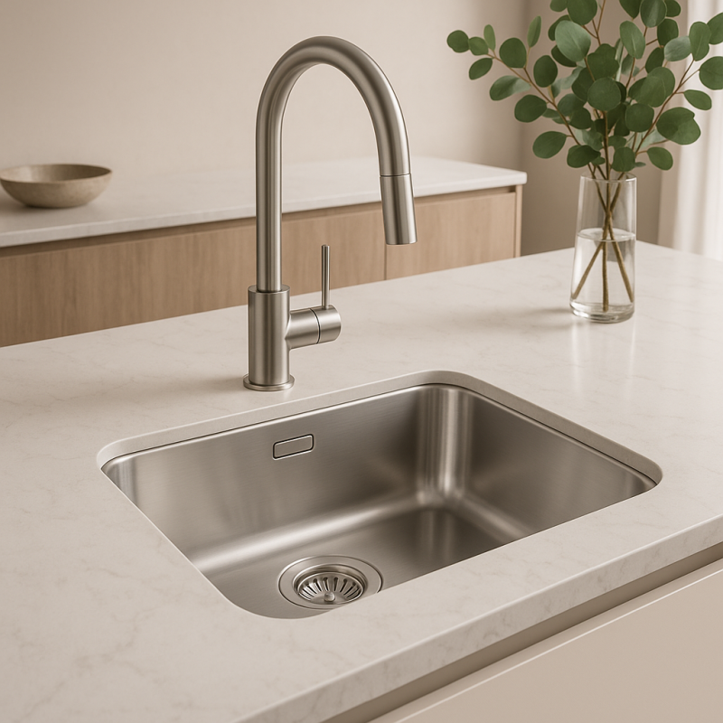 Lavello in acciaio inossidabile Banka IB5040 50 x 40 cm Sottotop 1208970037