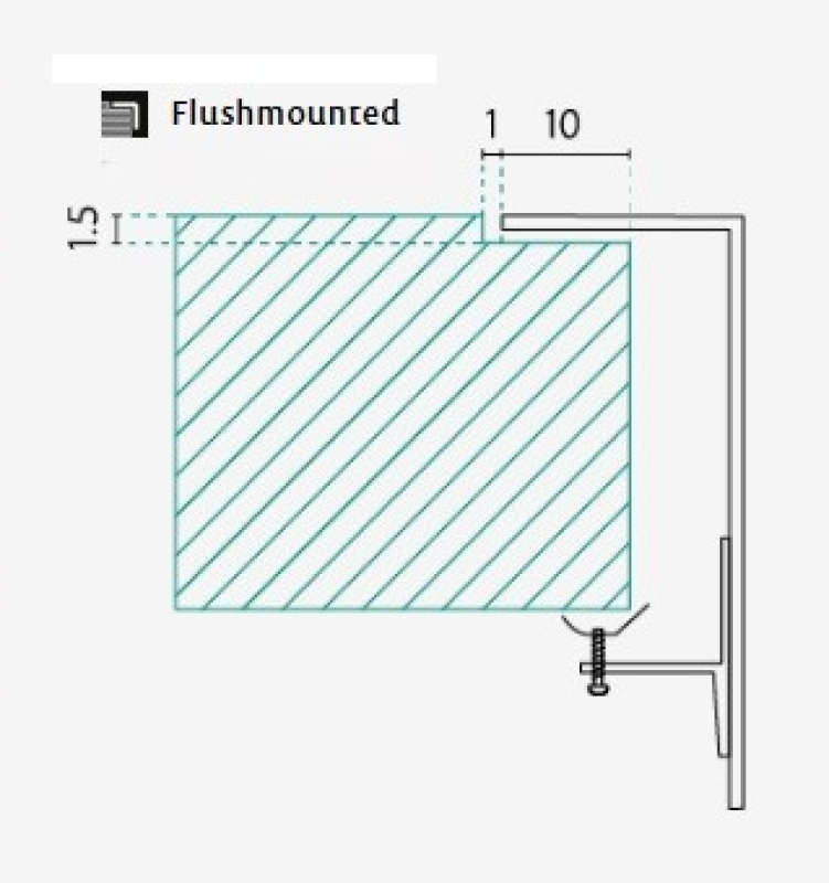 Banka IB5040 Lavello in Acciaio Inox 50 x 40 cm Installazione Sopra Piano e a Filo 1208970038