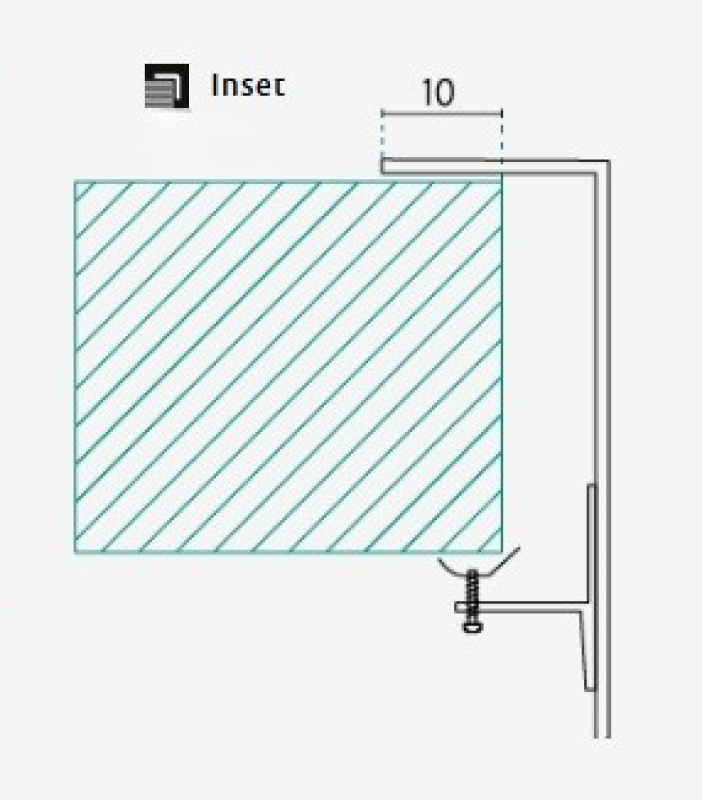 Banka IB5040 Lavello in Acciaio Inox 50 x 40 cm Installazione Sopra Piano e a Filo 1208970038