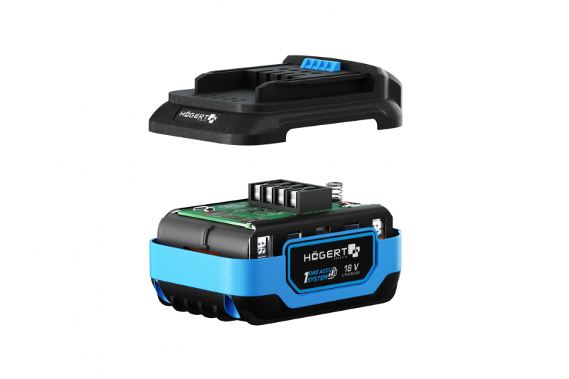 HÖGERT batteria ricaricabile 4,0 Ah 18 V