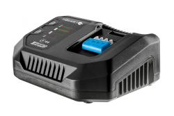 HÖGERT caricabatterie rapido per batteria 6A 18V