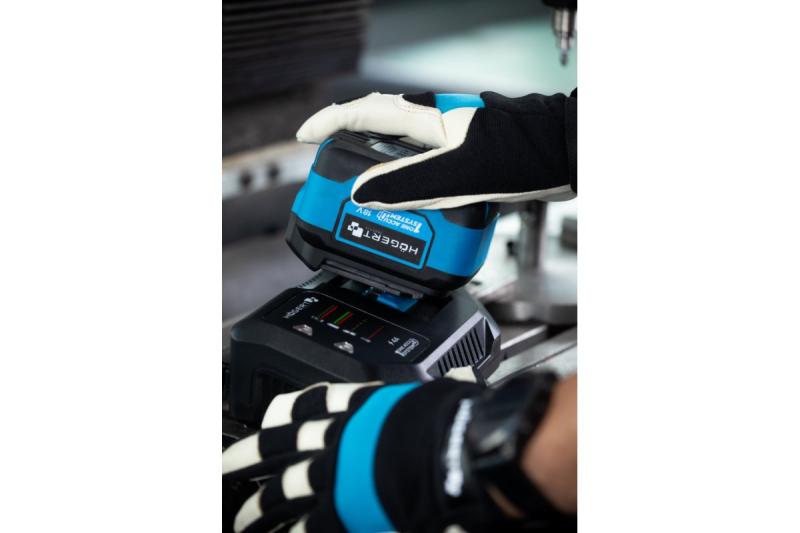 HÖGERT caricabatterie rapido per batteria 6A 18V