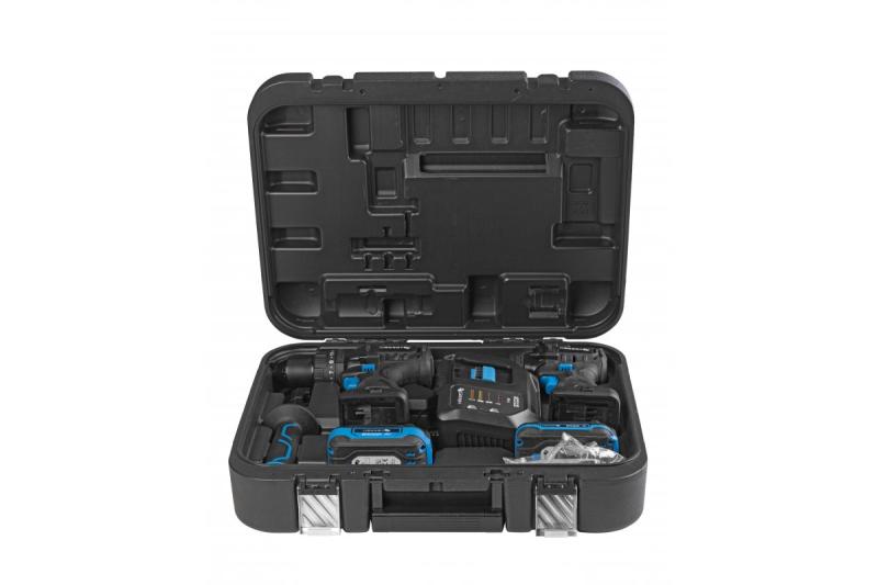 Set avvitatori ad impulsi HÖGERT 200 Nm 18V con motore brushless