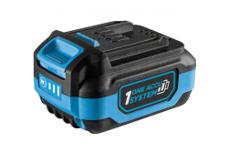 HÖGERT Smerigliatrice angolare senza fili con interruttore a paddle, 125MM, 18V - Set (batteria, caricatore, accessori)