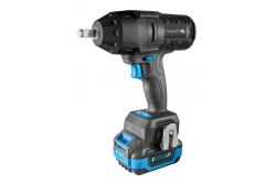 HÖGERT set avvitatore a impulsi a batteria, senza spazzole, 1000 Nm, 18V con batteria, caricabatterie.