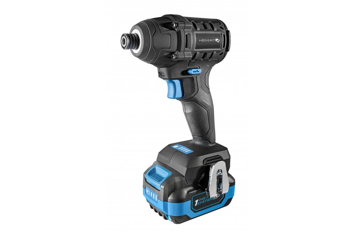 HÖGERT Ferro da stiro a batteria senza spazzole 18V, set con batteria, caricabatterie e accessori - Productafbeelding