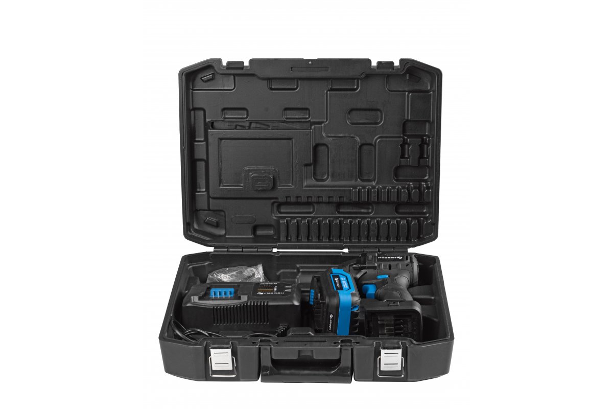 HÖGERT Ferro da stiro a batteria senza spazzole 18V, set con batteria, caricabatterie e accessori - Productafbeelding 5