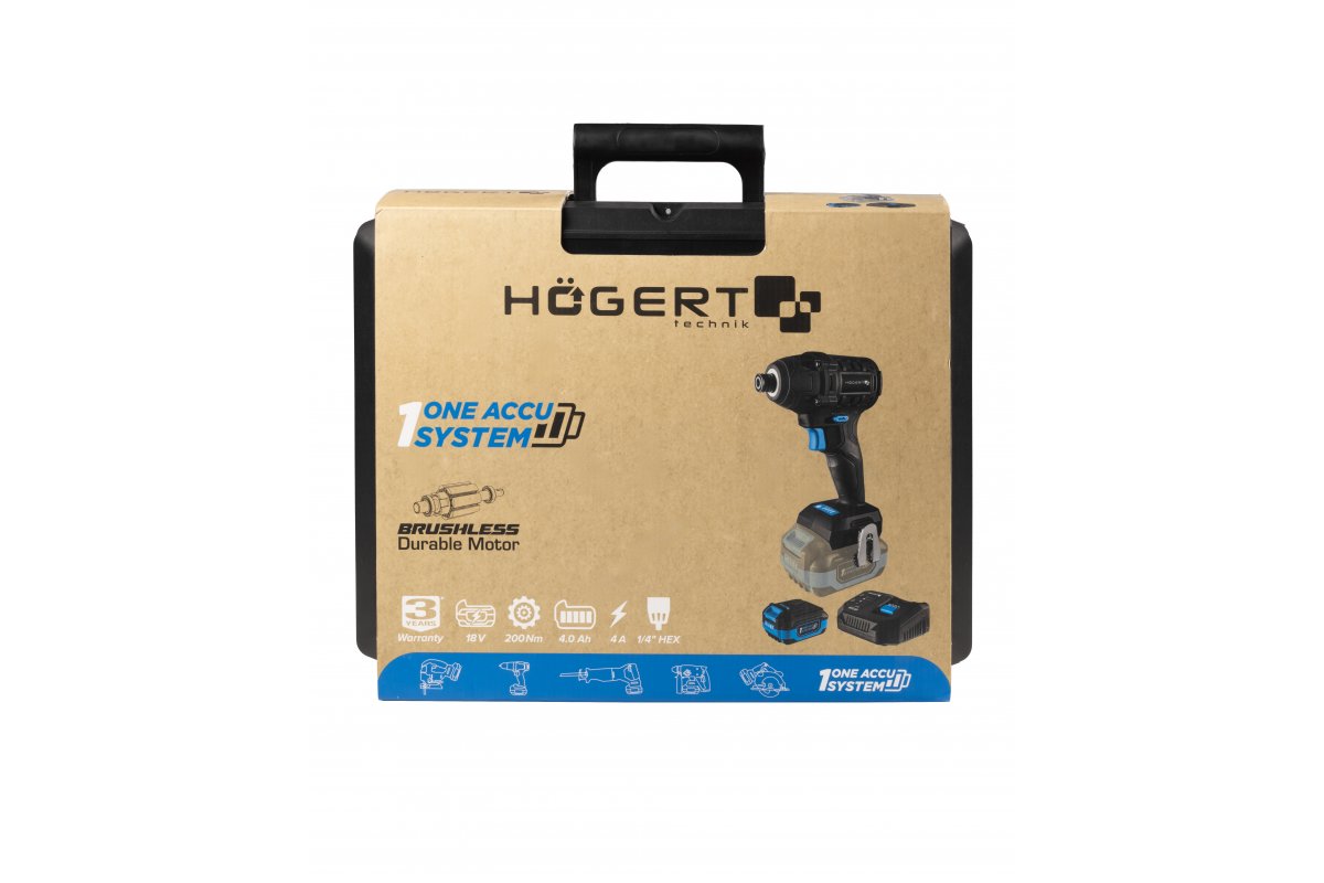 HÖGERT Ferro da stiro a batteria senza spazzole 18V, set con batteria, caricabatterie e accessori - Productafbeelding 8