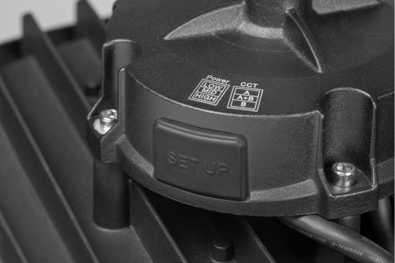 Armatura ATLANTA highbay, LED, 200W-170W-140W, 150lm/W, CCT, AC100-240V, IP65