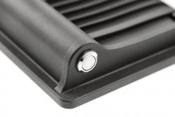 Luce di alluvione solare LUMOS II, LED, 2000lm, 6400K, 2600mAh sostituibile, IP65, nero