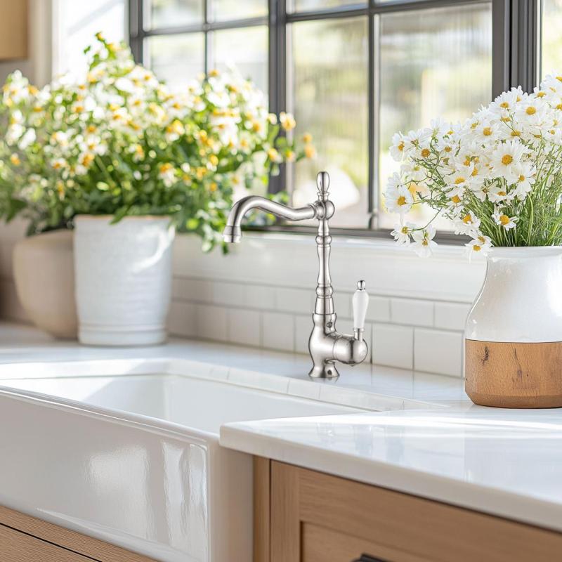 Ausmann Ceramic Mira Lavabo in Ceramica Bianco - Incasso e Semi-incasso 795 x 460 mm 1208970515