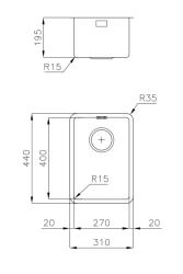 Foster Onder Kleine RVS Spoelbak 27 x 40 cm Onderbouw 1208953725

wordt in het Italiaans:

Foster Piccolo Lavello in Acciaio Inox 27 x 40 cm Sottopiano 1208953725