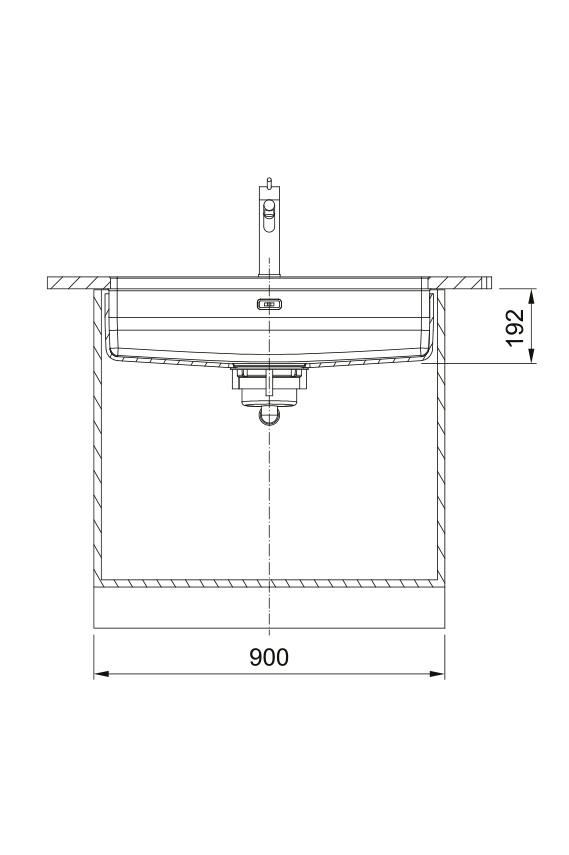 Franke Maris Quiet MQX 110.82 RVS Grande Lavello 820x424 mm Sottotop 122.0694.476