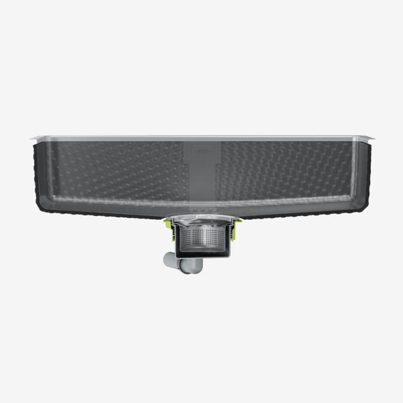 Franke Maris Quiet MQX 110.50 RVS Lavabo 50x40 cm Sottotop 122.0694.477