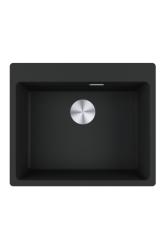 Franke Maris MRG 610-50 TL Fragranite Nero Opaco Lavabo da Incasso con Foro per Rubinetto 114.0668.630