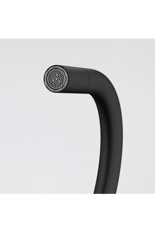 Franke Maris Slim J Rubinetto da cucina nero con bocca estraibile 115.0728.389