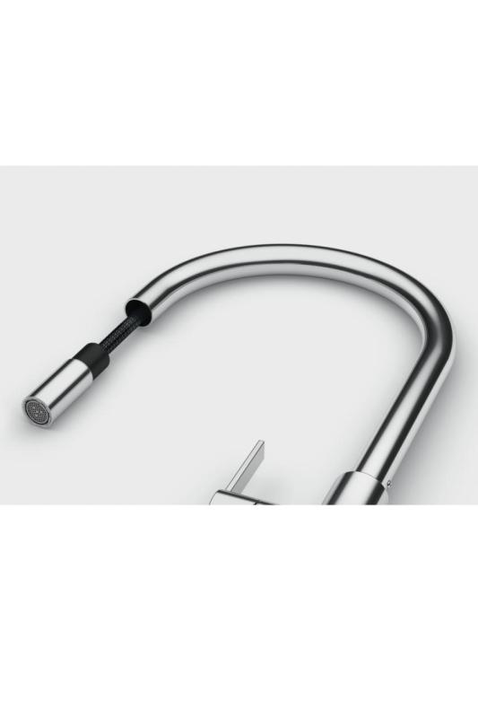 Franke Maris Slim J Rubinetto da cucina cromato con bocca estraibile 115.0728.388