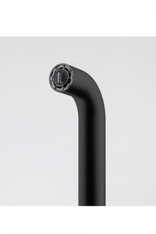 Franke Lina U Rubinetto da Cucina con Beccuccio Girevole Nero 115.0728.474