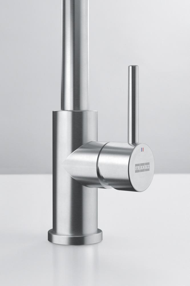 Franke Smart Glenda Rubinetto da Cucina con Beccuccio Girevole in Acciaio Inox 115.0706.985