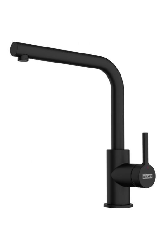 Franke Lina L Rubinetto da Cucina con Bocchetta Girevole Nero 115.0693.393