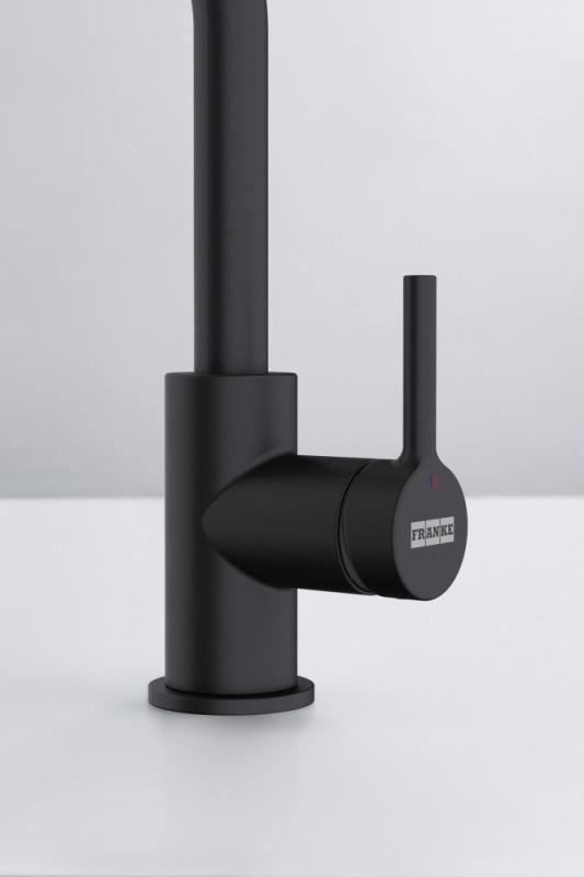 Rubinetto da cucina Franke Lina L con bocca girevole Coffee cream 115.0728.482