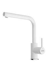 Franke Lina L Rubinetto da Cucina con Beccuccio Girevole Polar White 115.0728.479