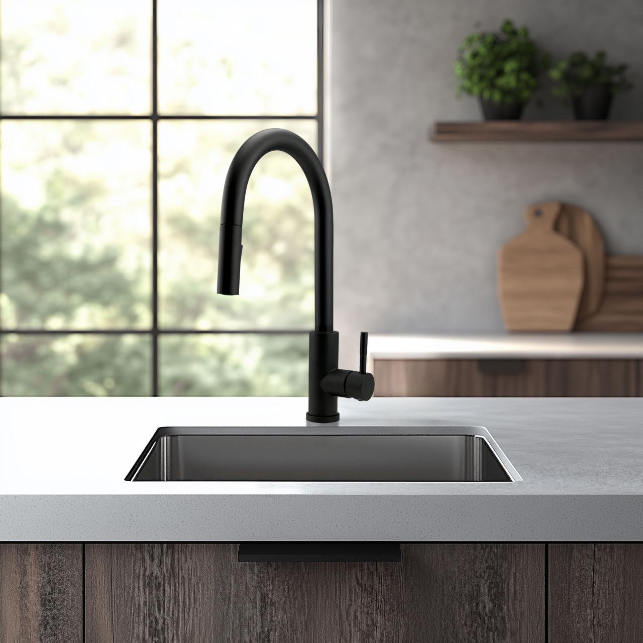 Pure.Sink Exclusivo Lavello in acciaio inossidabile 34x40 cm raggio 10mm da incasso, installazione a filo e sopraelevata PEX3440-02 - Productafbeelding 3