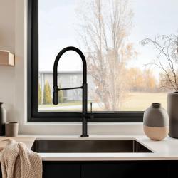 Pure.Sink Exclusivo Lavello in metallo color gun metal 50x40 cm raggio 10mm sottotop, filotop e sopratop PEX5040-61