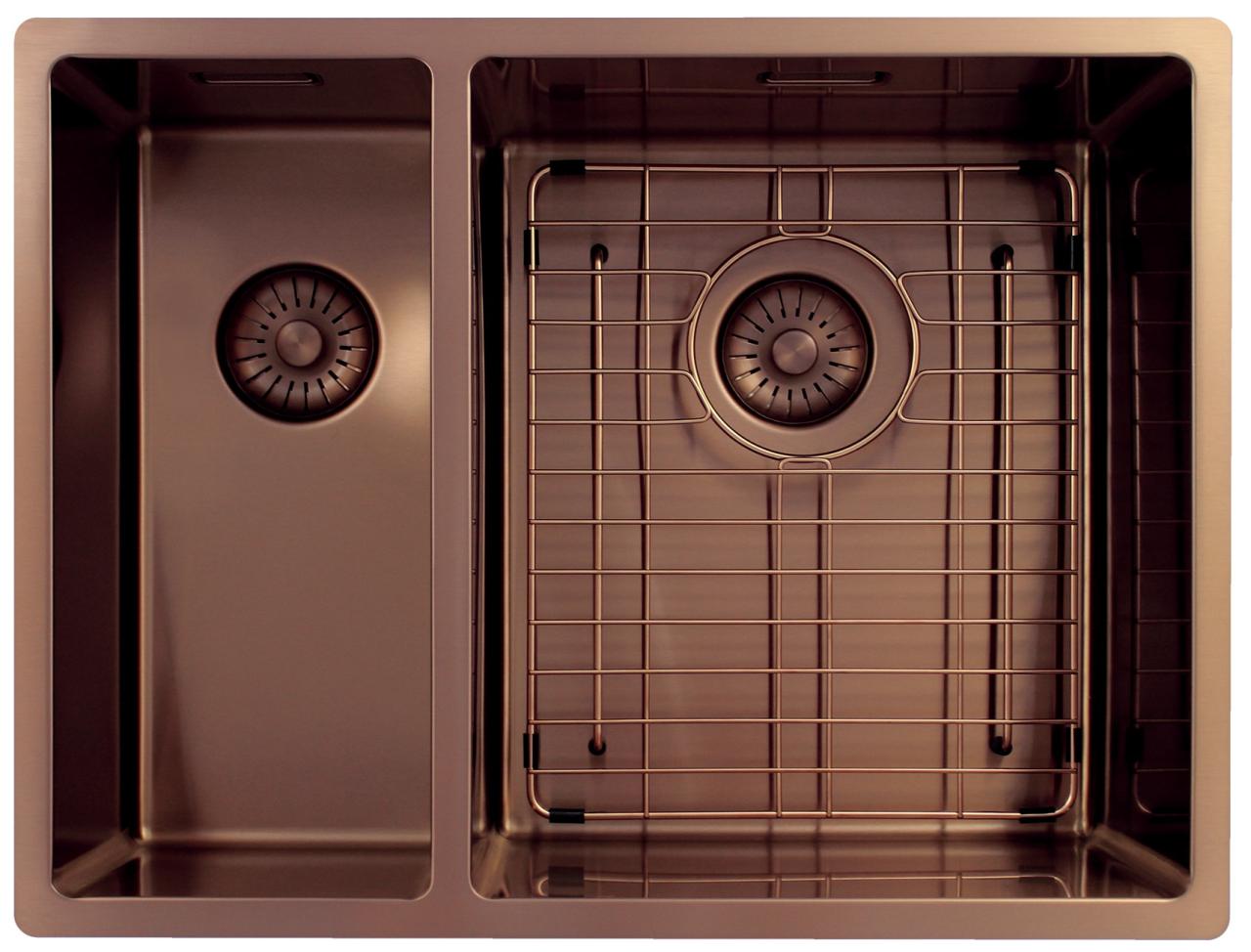 Pure.Sink Exclusivo Rame 1,5 vasca da bagno e mezzo 18+34cm raggio 10mm PEX183440-62 - Productafbeelding 6