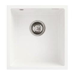 Graniteland Miniva Lavandino in granito bianco da incasso 385x410 mm 1208971452