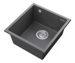 Graniteland Miniva Lavandino in granito grigio sottotop 385x410 cm 1208971453