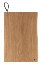 Woodsea Chop-Chop Oak M - Tagliere in rovere 35x24cm con manico in pelle 1208971540