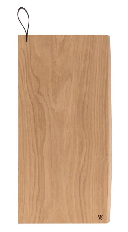 Woodsea Chop-Chop Oak XL - Tagliere in rovere 50x24cm con manico in pelle 1208971542
